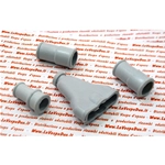 Kit de prensaestopas, fundas protectoras para faro bajo VESPA 125 150 V30T V33T VM VN VL GS, calidad italiana, gomas para manillar, túnel central