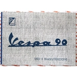 Manuale libretto uso e manutenzione per VESPA 90 V9A1T dal 1963