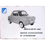 Manuale libretto uso e manutenzione per VESPA ACMA 400 dal 1959