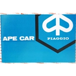 Manuale libretto uso e manutenzione per APE CAR