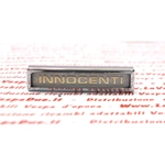 Targhetta scritta emblema INNOCENTI per LAMBRETTA J 50