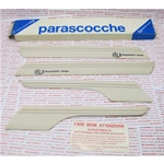 Juego de tiras adhesivas de goma blancas para parachoques, guardabarros y capós de VESPA PK 50 125 XL, molduras de carrocería.
