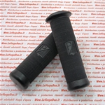 Coppia manopole nere puntinate diametro mm 24 per VESPA 50 N L 90 SS 125 VNB1T VNB2T VNA1T VNA2T VMA1T 150 VL3T prodotto italiano r.o. 028151