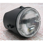 Faro delantero completo con 1 luz con interruptor de 1 paso y 2 posiciones, carcasa de ABS negro para PIAGGIO 50 SI MIX ro 294321