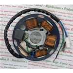 Stator for PIAGGIO 6-pole engines with plate for VESPA PX PE ARCOBALENO 125 150 200 from 1981 to 1997 without electric starter