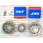 KIT COMPLETO 6 CUSCINETTI TAGLIANDO REVISIONE MOTORE PER VESPA 150 SUPER VBC SECONDA SERIE DAL TELAIO 70200 AL 412373
