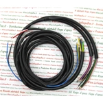 Electrical system with cables for VESPA 200 RALLY second series VSE1T with DUCATI ignition - with key on the handlebars, handcrafted Italian product