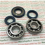 Kit cuscinetti e paraoli per revisione albero motore con cono da mm 19 VESPA 50 N L R SPECIAL ET3 PK 50 S SS