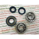 KIT CUSCINETTI E PARAOLI PER REVISIONE ALBERO MOTORE PER VESPA 125 ET3 DAL 1980 ADATTABILE A 50 N / L / R SPECIAL