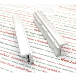 CUBIERTAS MAGNÉTICAS PARA MORDAZAS CON SUPERFICIES PRISMÁTICAS DE 120 MM DE LARGO Y 187 GR DE PESO PARA COMPONENTES DE DIFERENTES FORMAS, APTAS PARA TODO TIPO DE MORDAZAS.