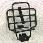 PORTE-BAGAGES ARRIÈRE NOIR AVEC SUPPORT DE ROUE VESPA 50 NLR SPECIAL ELESTART 125 NEW PRIMAVERA ET3