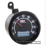 Contachilometri contagiri SIP 50001300 2.0 per VESPA 50 90 N L R S quadrante nero LCD nero 19 funzioni digitale analogico