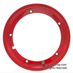 Jante tubeless SIP 81064100 en aluminium rouge pour pneus 3.00 3.50 - 10" pour VESPA 50 80 90 125 150 160 180 200 ET3 PK S XL SPRINT GT TS GL GS SS PX PE T5 RALLY COSA