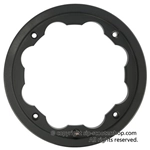 SIP 81036000 tubeless rim in black aluminum for 3.00 3.50 - 10 " tires for LAMBRETTA 125 150 200