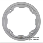 SIP 81037000 tubeless rim in silver aluminum for 3.00 3.50 - 10 " tires for LAMBRETTA 125 150 200
