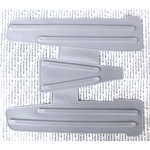 GREY RUBBER FOOTREST MAT FOR VESPA 125 VNA1T VNA2T VNB1T VNB2T