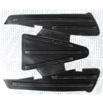 BLACK RUBBER FOOTREST MAT FOR VESPA 150 GS VS1T VS2T VS3T VS4T VS5T