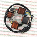 Statore elettronico a 4 poli 4 bobine per motore PIAGGIO 50 SI BRAVO GRILLO BOSS CON FRECCE CIAO MIX TEEN EURO 1 2 r.o. 293814 2938145