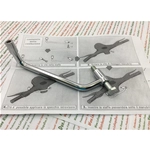 Support de rétroviseur gauche pour guidon, complet avec boulon, pour VESPA 125 VNA1T VNA2T VNB1T VNB2T