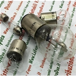 SET OF 4 6 VOLT FRONT AND REAR BULBS FOR VESPA 125 VNB3/4/5/6 GT VNL SUPER NUOVA 150 SPRINT SUPER VLB 180 RALLY 1ST SERIES