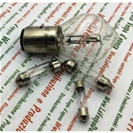 KIT SERIES OF 4 12 VOLT FRONT AND REAR BULBS FOR VESPA 125 V30T V33T VM1T VM2T VN1T VN2T 150 GS VS VL VB1T VNA VBA VU1T