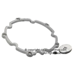 Kit de bagues d'espacement pour le montage de jantes tubeless SIP 2K larges pour pneus 110/120/130-11 pour Vespa 125, 150, 160, 180, 200 GT, TS, GL, GS, SS, PX, PE, T5 Rally, Cosa SIP 820121J0