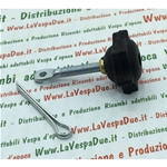 KIT DE BOUCHON DE RÉSERVOIR/ÉCROU DE BOUCHON COMPLET AVEC BIELLETTE ET GOUPILLE FENDUE POUR TOUS LES MODÈLES VESPA ECONOMY