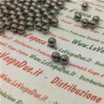 Pack de 144 billes 1/4 PIAGGIO CIAO SI BRAVO diamètre de bille env. 6,35 mm pour capuchon de direction inférieur fourche VESPA V1 V15 V30 V33 VM VU PIAGGIO CIAO SI BRAVO