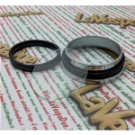 Glass restoration kit, gaskets and CHROME frame for Vespa PK S SS 50 125 speedometer