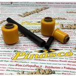 OFFERTA SPECIALE KIT SILENT BLOCK 26483402 PER VESPA PX PE CARTER MOTORE PINASCO MASTER SLAVE LAMELLARE