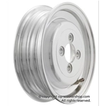 Jante tubeless SIP 83015000 en aluminium poli pour pneus 3.50 - 8" VESPA 125 150 98 V1T A V15T V30T A V33T VU1T VM VNV VNA VNB ACMA VL VB1 VBA VBB