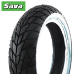 MITAS SAVA 3.50 10 MC 20 MONSUM 51 P TL WHITE BAND TYRE MAXIMUM SPEED 150 KM/H FOR VESPA APE AND LAMBRETTA IDEAL FOR TUBELESS RIMS