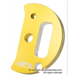 PULEGGIA COMANDO GAS SIP 13979471 COLOR GIALLO ANODIZZATO CANOTTO DELLO STERZO GAS RAPIDO PER VESPA 125 VNB3T VNB4T VNB5T VNB6T 150 VB1 VBA VBB VGLA B GS VS2 VS3 VS4 VS5 160 GS