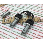 Schlosssatz mit 3 Zylindern für VESPA PX 80 125 150 200 PK 50 125 S XL XL2 AUTOMATICA COSA T5 LML Topcase-Lenkradschloss Zündschloss Satteltür ro 196486 1792925