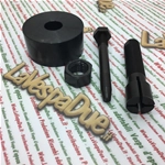 Kurbelwellenlager-Auszieher, Kupplungsseite, für VESPA PX 80 125 150 200 PE LUSSO COSA FÜR SCHWUNGRAD- / KUPPLUNGSSEITENLAGER FÜR VESPA 125 V30 TS 150 VL SUPER mm 25/64