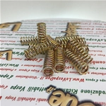 Kit de 12 ressorts de rechange Pinasco 26090851 Bull Clutch Gold Gold 62N, également compatible avec 8 clochettes de ressort pour Vespa 125, 150, 160, 180, 200 Rally, PX, PE, Cosa