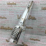 CALANDRE AVANT, COUVERCLE DE GUIDON, PLASTIQUE CHROMÉ, CHROMÉ, VESPA 50 90 125 SPÉCIALE, PRIMAVERA 125 ET3 1ÈRE SÉRIE