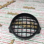Griglia Nera protezione Faro in MOPLEN Anteriore Parasassi per VESPA 80 125 150 200 PE PX prima serie