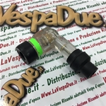 Transparent TNT plastic spark plug cap for VESPA APE LAMBRETTA