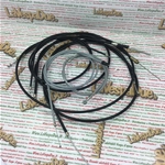 Complete Transmission Cable Kit Set Brake Clutch Throttle 6 PCS FOR VESPA Pk 50 125 FL FL2 HP V5N1T V5N2T VMX7T - ORIGINAL PIAGGIO