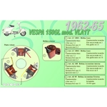 Complete kit with 3 Ceab coils for the restoration and overhaul of the flywheel stator for VESPA 150 GL VLA1T from 1962 to 1965