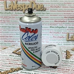 ENCLUME DE CAISSE EN aérosol pour carrosserie, émail acrylique, couleur extra blanche SPINO, usage professionnel, aérosol de 400 ml avec valve autonettoyante