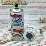 Pintura en aerosol especial para alerones y piezas de plástico en GRIS OSCURO, uso profesional, lata de 400 ml con válvula autolimpiante.