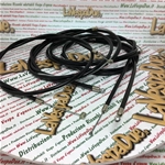 Kit completo de cables de transmisión para frenos y acelerador con funda negra para PIAGGIO SI, adaptable a PIAGGIO GRILLO