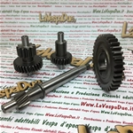 Kit Ingranaggi Allungati per Puleggia Mozzo Posteriore Con Variatore per PIAGGIO 50 SI BRAVO CIAO