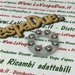 Cage en nylon Ø 32 mm pour capuchon de direction, série pour fourche à rotules 1/4, pour divers cyclomoteurs Piaggio 50