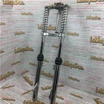 Fourche télescopique chromée pour PIAGGIO 50 CIAO EURO 1 2 MIX TEEN ro 175853 814427, pivot de 25 mm