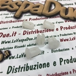 1 Molletta per fissaggio cavetto di contatto frecce indicatori di direzione lampeggiatori per cofano VESPA PX 80 125 150 200 PE ARCOBALENO r.o. 241167