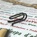 Molla ritorno levetta chiusura sportello scocca sacca laterale leva portaoggetti VESPA 125 150 160 VNB VBA VBB GL SPRINT r.o. 051633