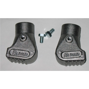 Sandblasted aluminum shoes for VESPA PX - PE - T5 - PK - COSA internal diameter 22 mm